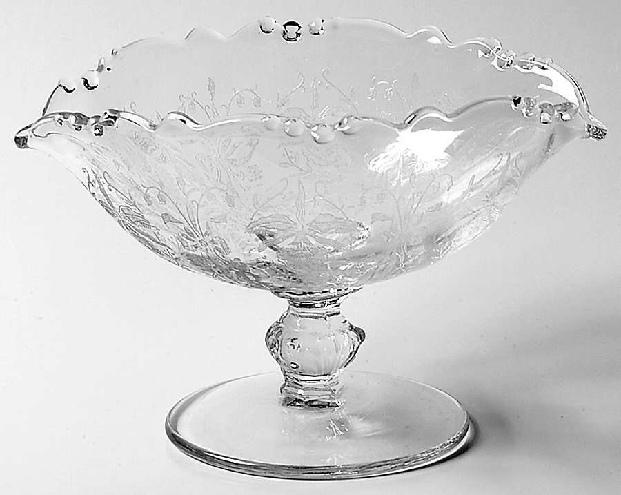 Orchid Nut Dish by Heisey-1