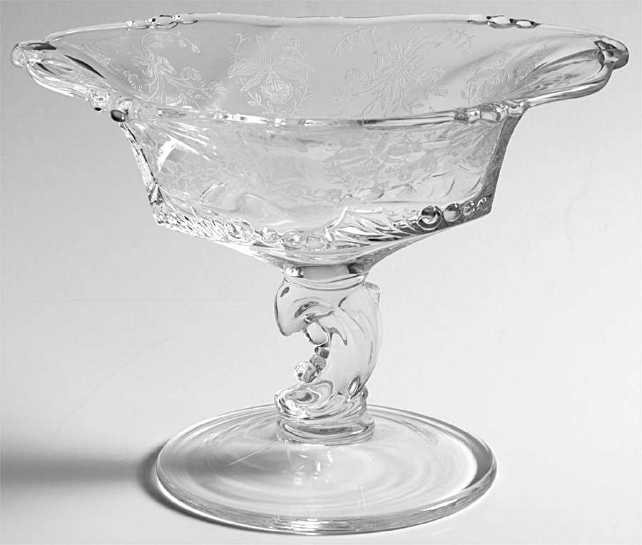 Orchid Stemmed Open Jelly by Heisey-1