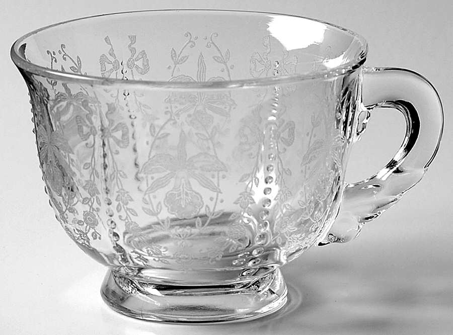 Orchid Cup Only by Heisey-1