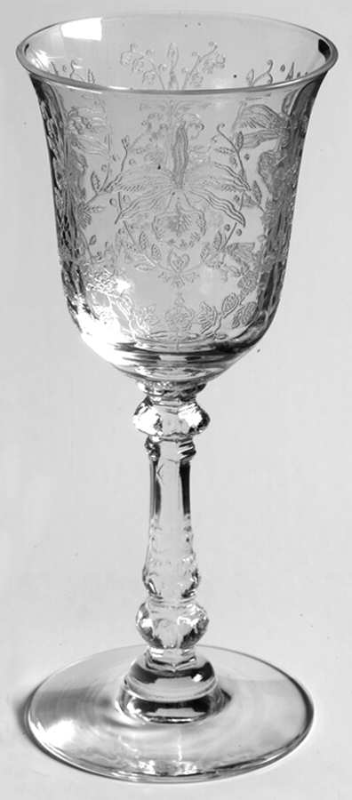 Orchid Wine Glass by Heisey-1