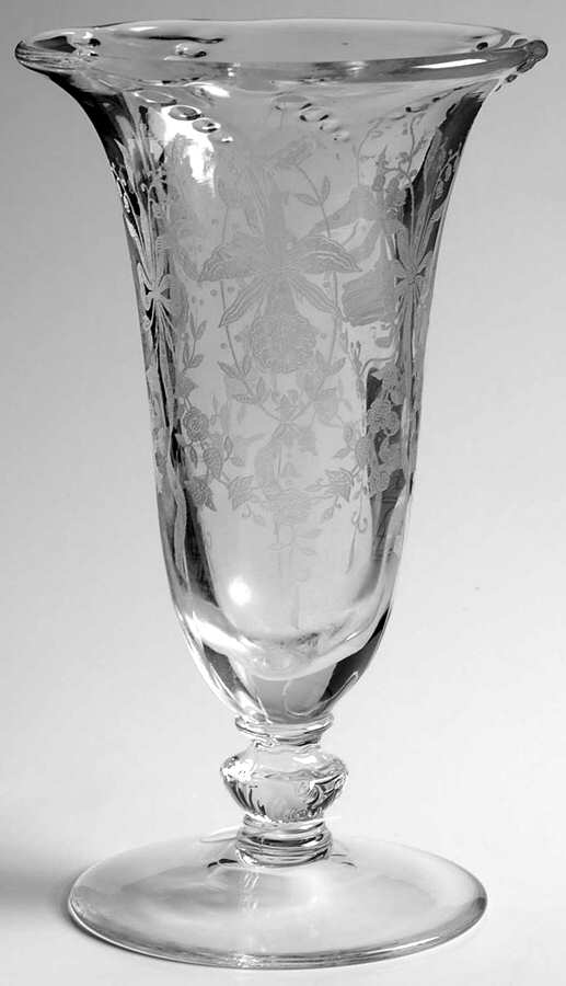 Orchid 6" Flared Vase by Heisey-1