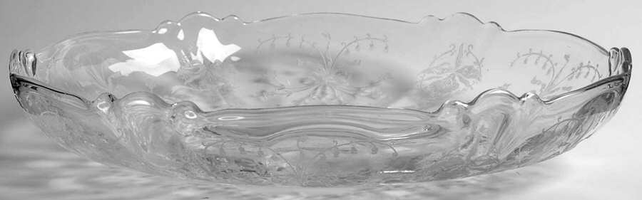 Orchid Gardenia Bowl by Heisey-1