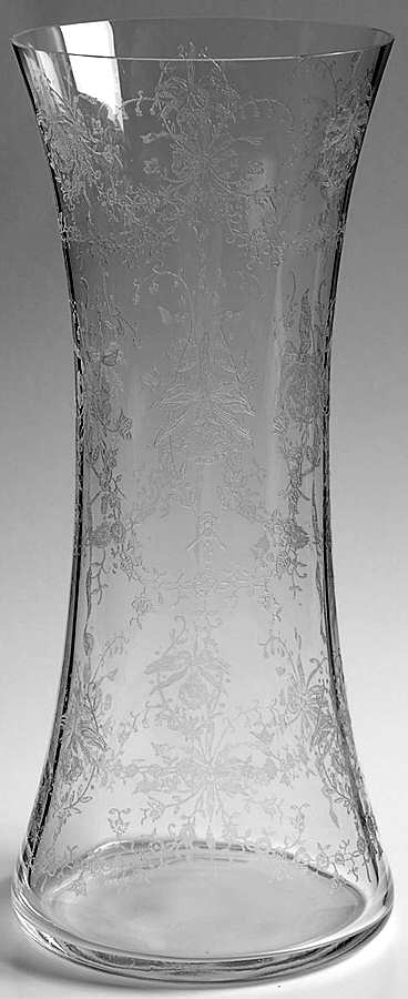 Orchid 10" Flower Vase by Heisey-1
