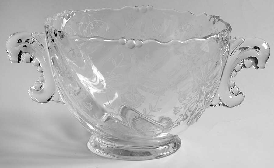Orchid Ice Bucket by Heisey-1