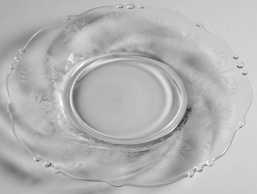 Orchid 7" Salad Plate by Heisey-1
