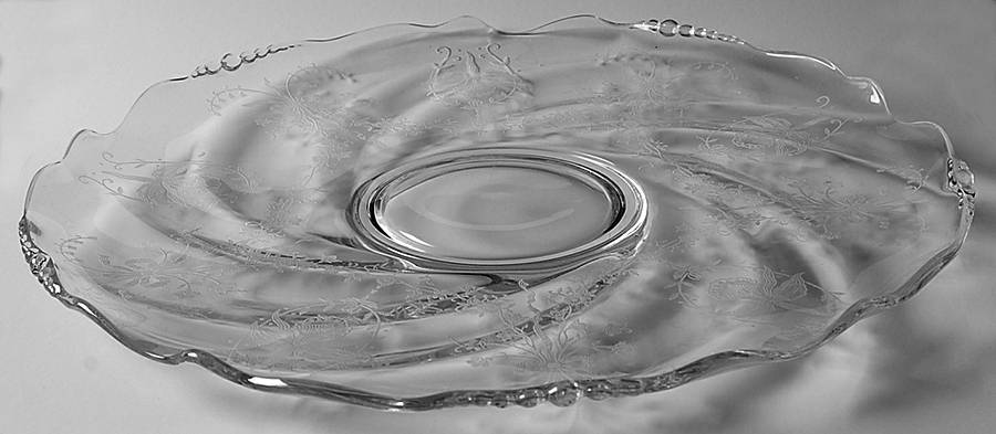 Orchid 13" Torte Plate by Heisey-1