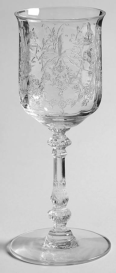 Orchid Wine Glass by Heisey-1