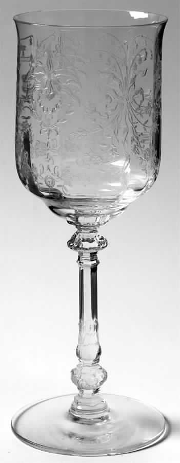 Orchid Water Goblet by Heisey-1