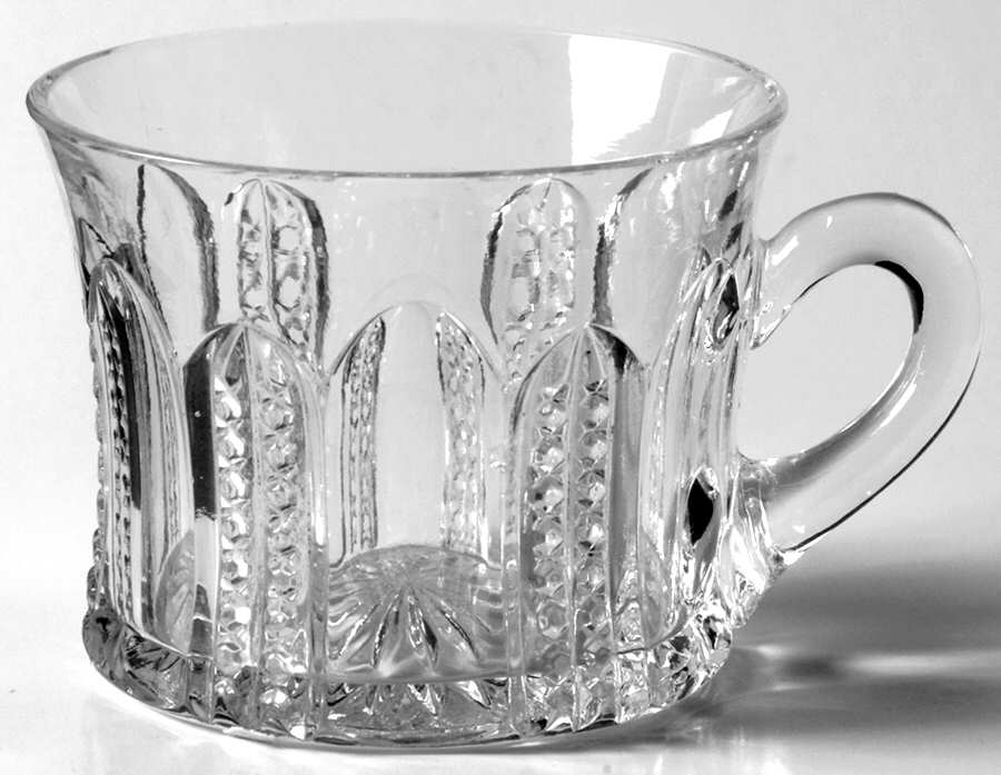 Panelled Cane Punch Cup by Heisey-1