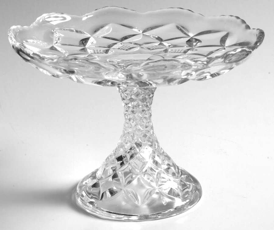 Pillows (Stem #325) Round Compote (Height X Width) by Heisey-1
