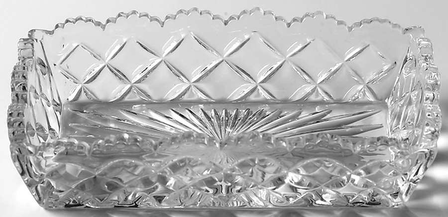 Pillows (Stem #325) Pickle Dish by Heisey-1