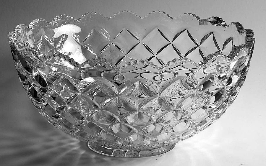 Pillows (Stem #325) Punch Bowl by Heisey-1