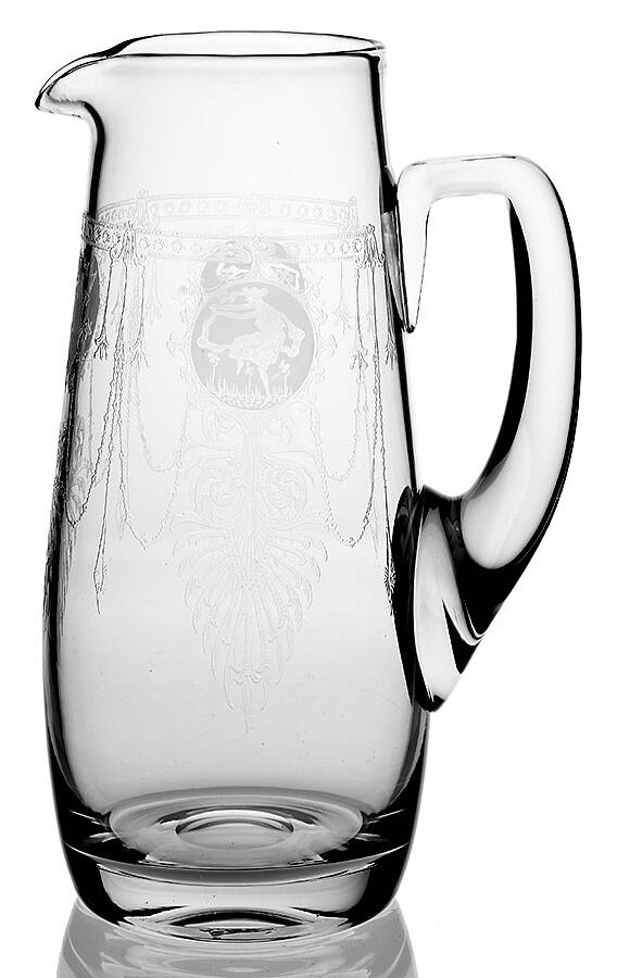Pied Piper 56 Oz Pitcher by Heisey-1