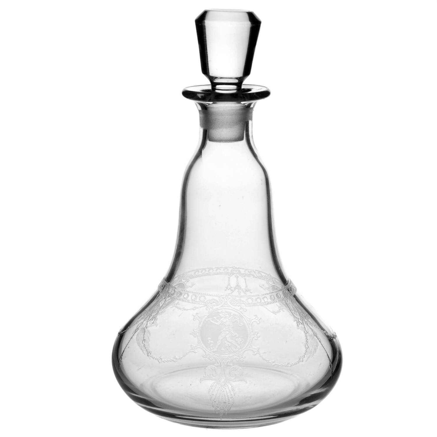 Pied Piper Decanter & Stopper by Heisey-1