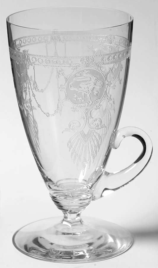 Pied Piper Handled Tumbler by Heisey-1