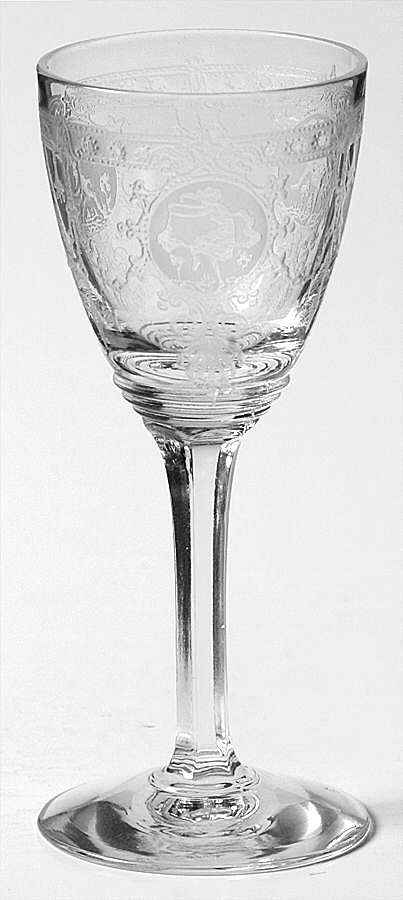 Pied Piper Cordial Glass by Heisey-1