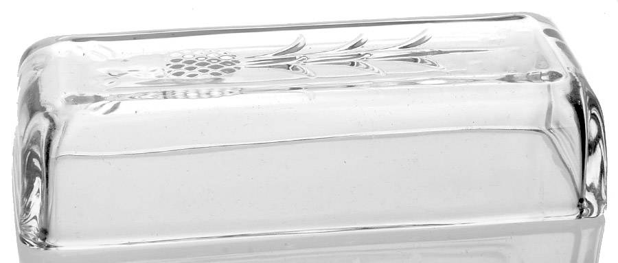 Plantation Pressed Lid for 1/4 Pound Butter by Heisey-1