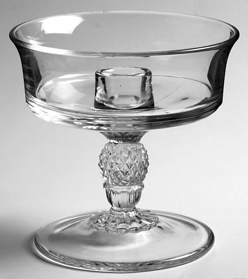 Plantation Pressed Candleholder by Heisey-1