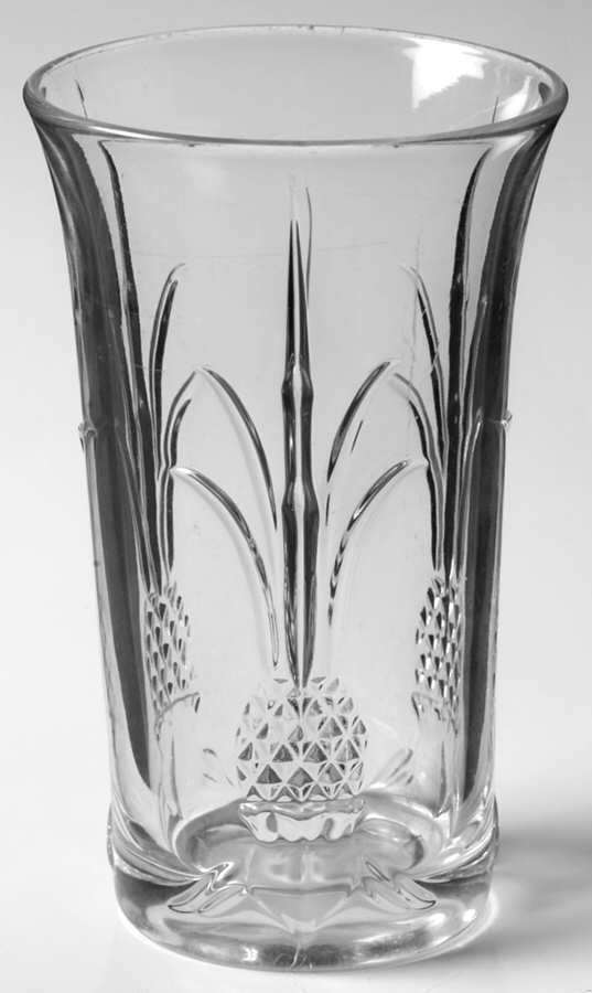 Plantation Pressed Highball Glass by Heisey-1