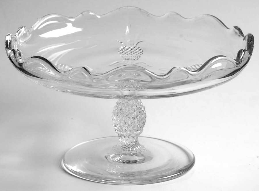 Plantation Pressed Open Honey Dish by Heisey-1