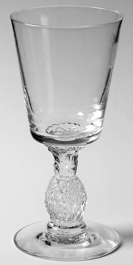 Plantation Thin Wine Glass by Heisey-1