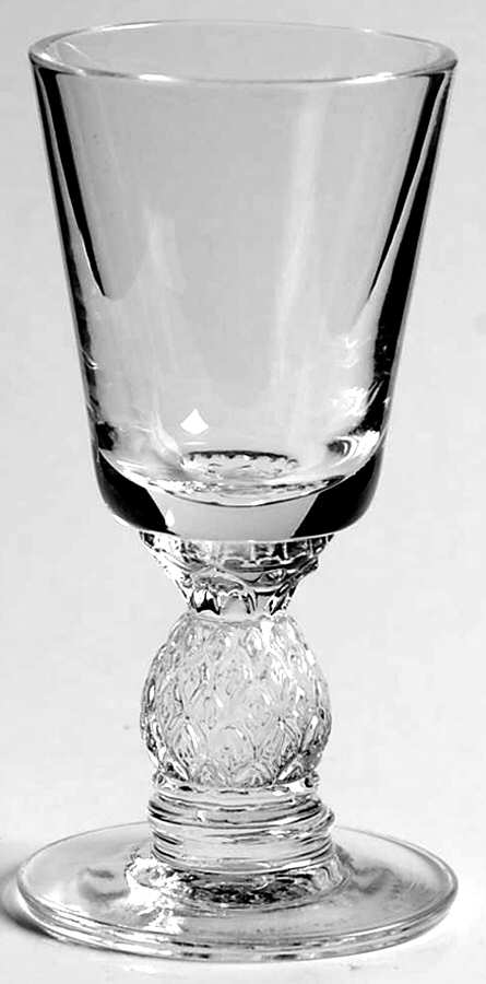Plantation Thin Cordial Glass by Heisey-1