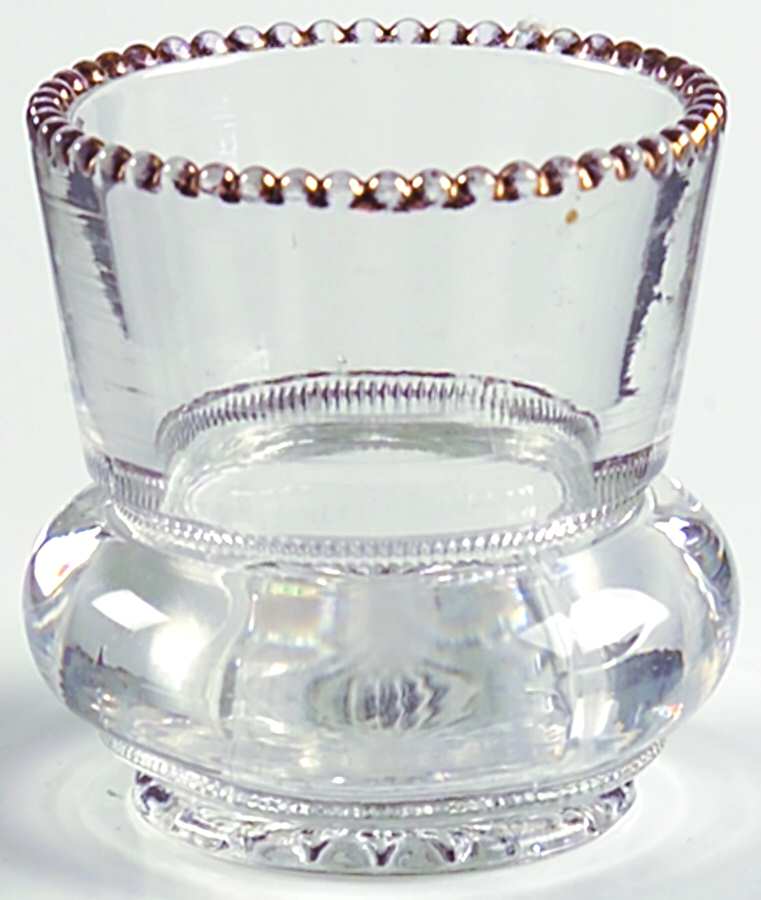 Plain Band Clear Toothpick Holder by Heisey-1