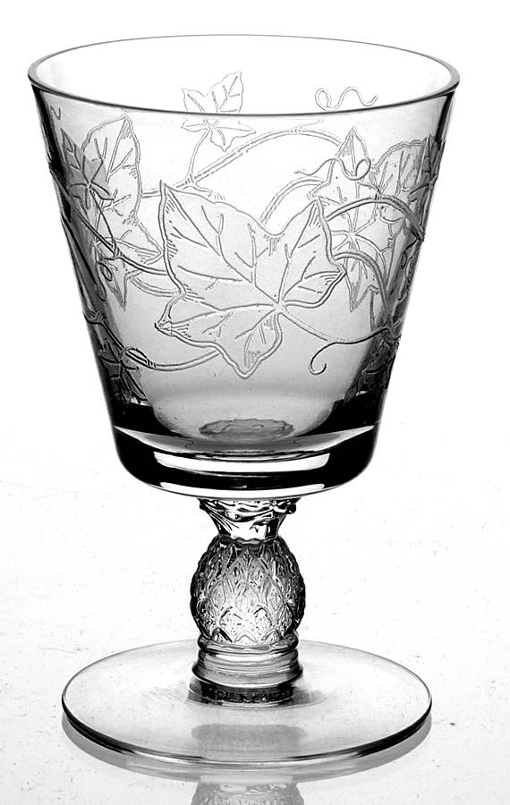 Plantation Ivy Oyster or Fruit Cocktail by Heisey-1