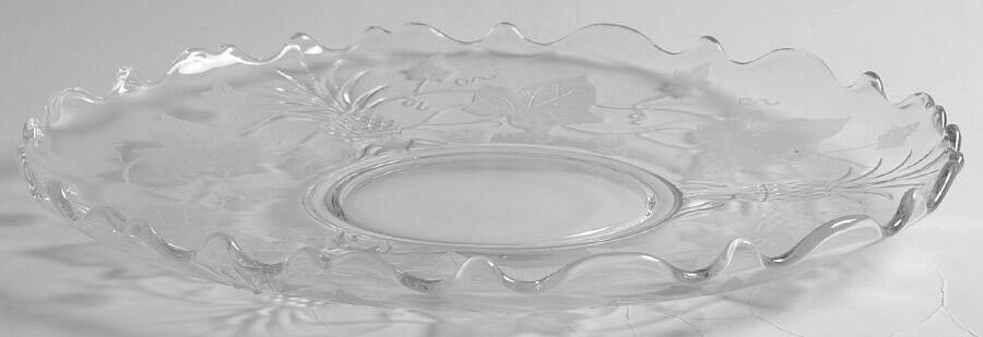 Plantation Ivy Party Serving Plate by Heisey-1