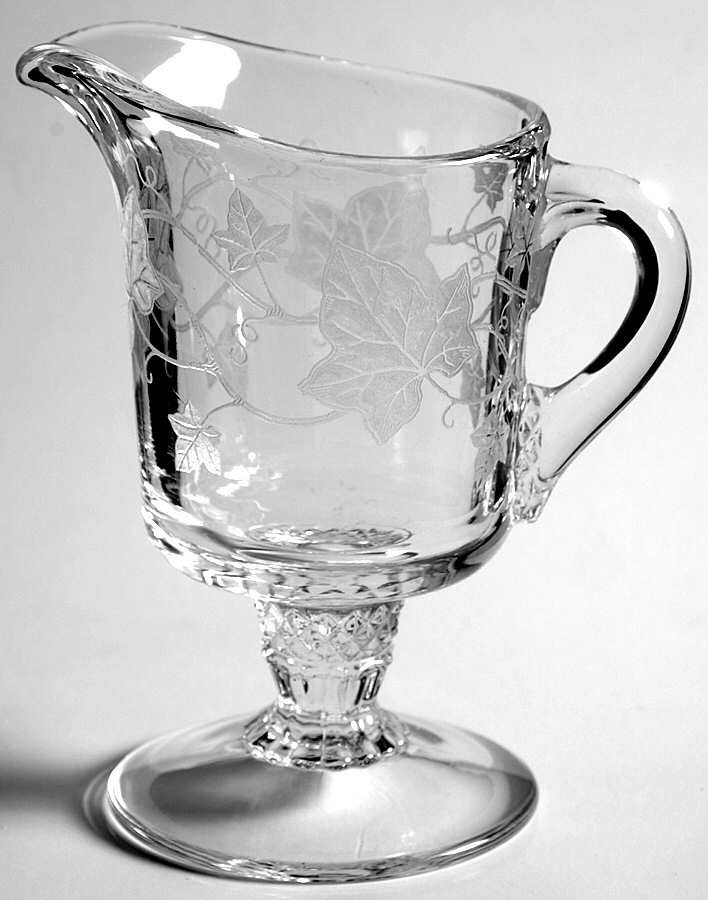 Plantation Ivy Creamer by Heisey-1
