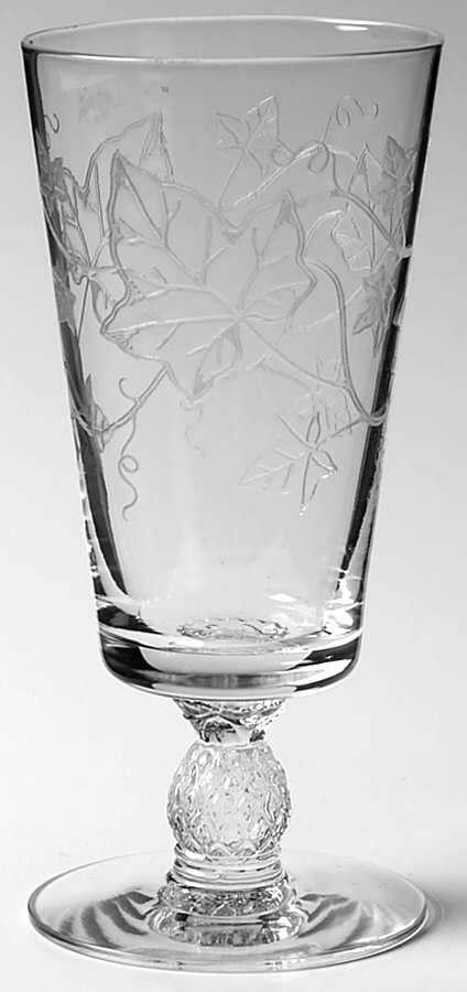 Plantation Ivy Juice Glass by Heisey-1