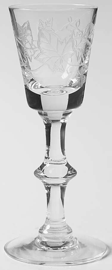 Plantation Ivy Cordial Glass by Heisey-1