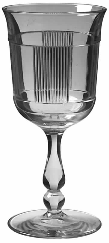 Pleat & Panel Water Goblet by Heisey-1