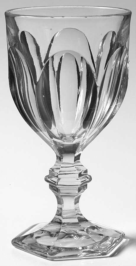 Puritan Clear (Colonial) Claret Wine by Heisey-1