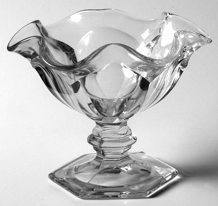 Puritan Clear (Colonial) Low Sherbet by Heisey-1