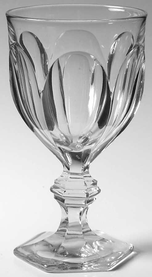 Puritan Clear (Colonial) Water Goblet by Heisey-1