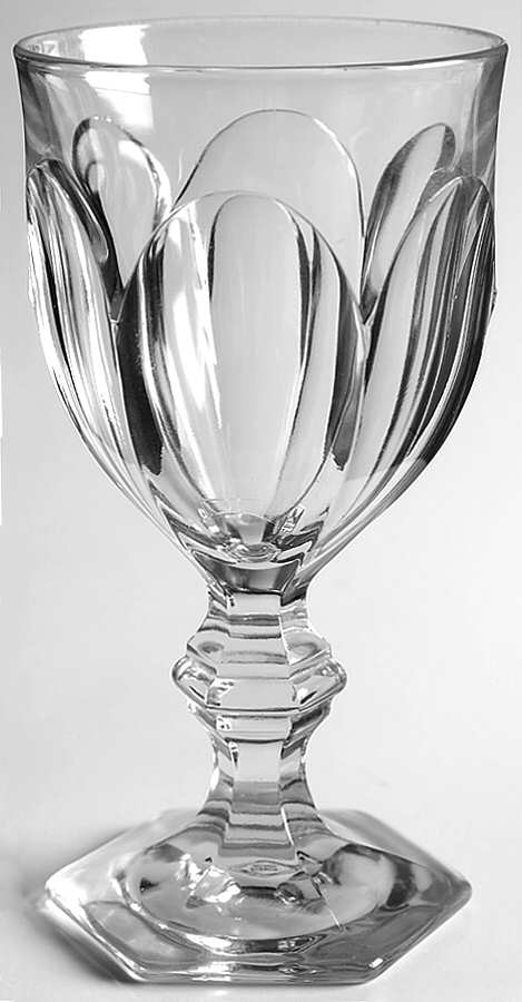 Puritan Clear (Colonial) Champagne Glass by Heisey-1