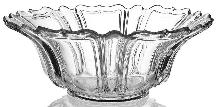 Queen Ann (Early) Punch Bowl by Heisey-1