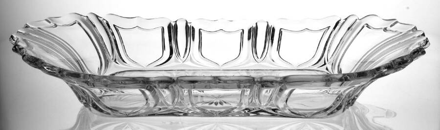 Queen Ann (Early) 14" Oblong Tray by Heisey-1