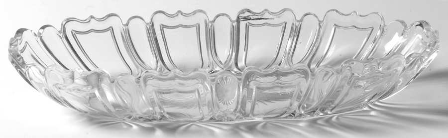 Queen Ann (Early) 11" Oval Celery by Heisey-1