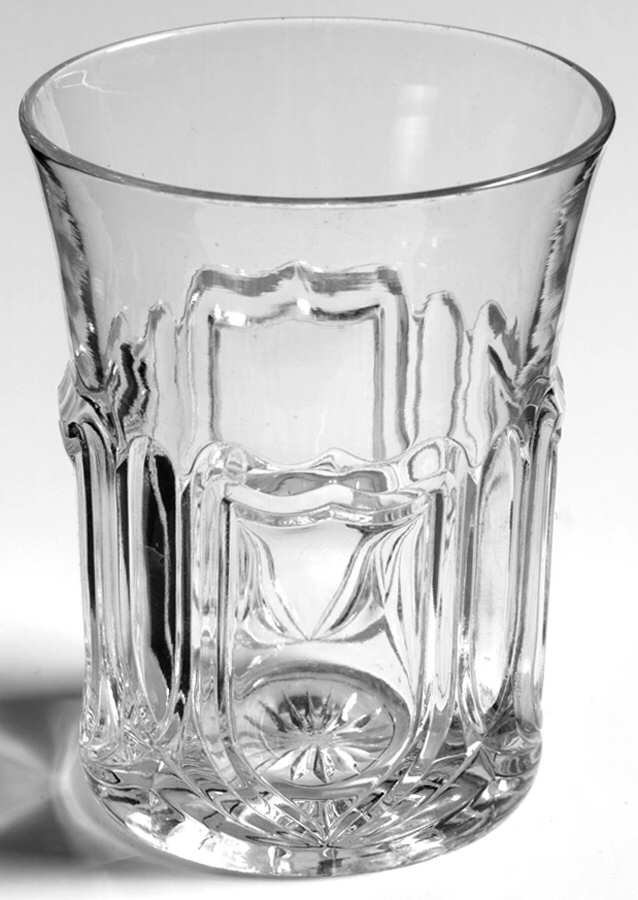 Queen Ann (Early) 9 Oz Flat Tumbler by Heisey-1