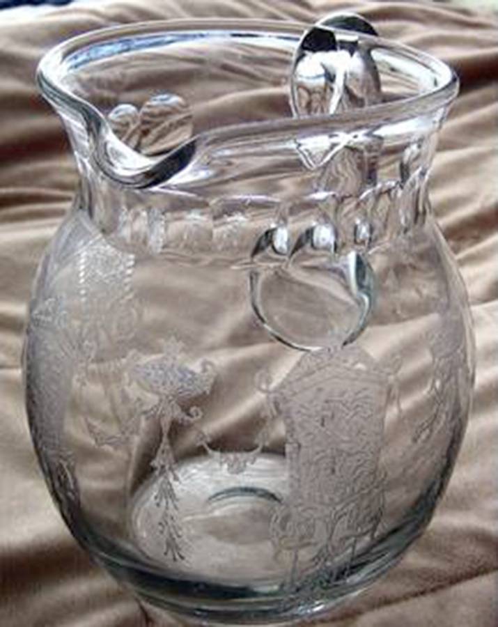 Renaissance 64 Oz Pitcher by Heisey-1