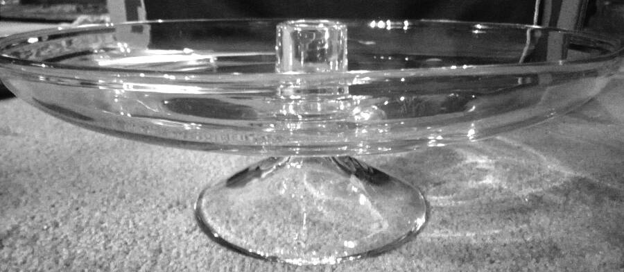 Revere Clear (Non Optic) Epergne Bowl by Heisey-1