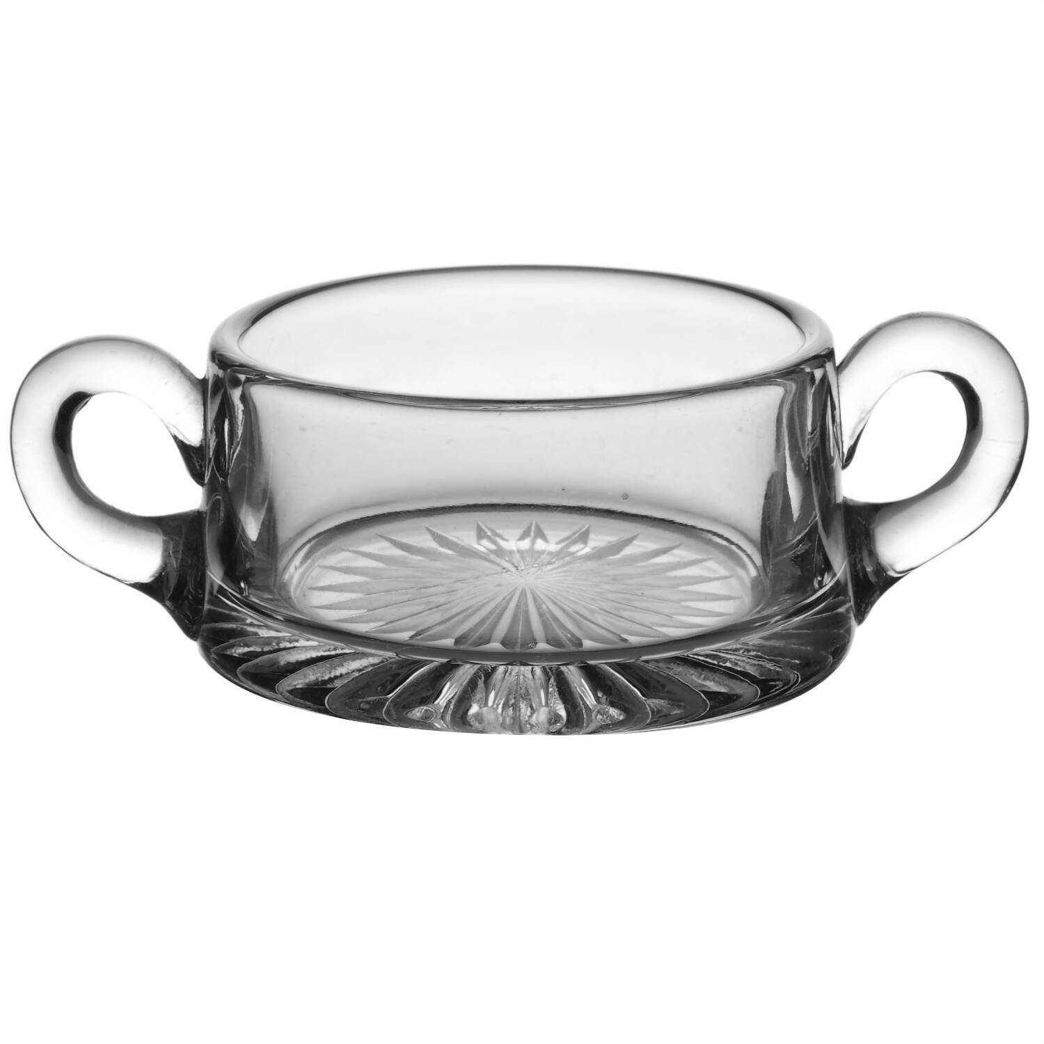 Revere Clear (Non Optic) Mini Open Sugar by Heisey-1