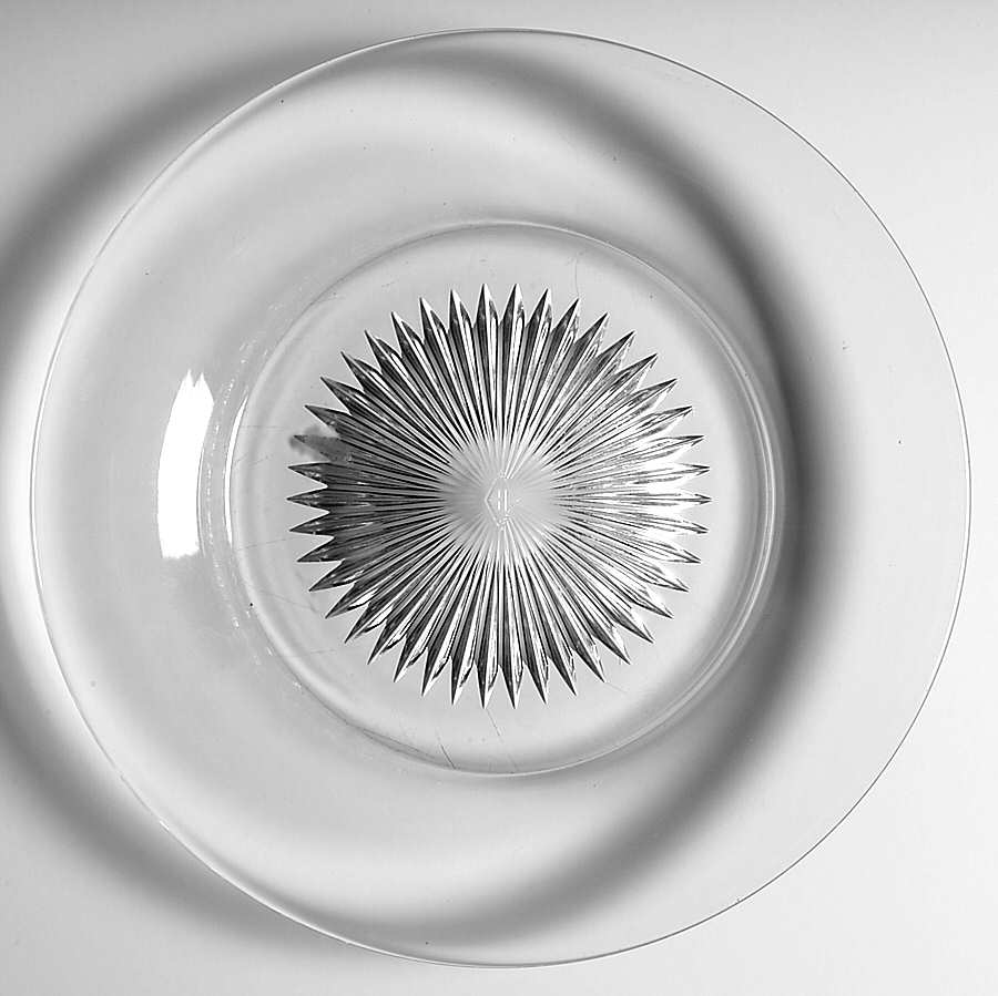 Revere Clear (Non Optic) Dinner Plate by Heisey-1