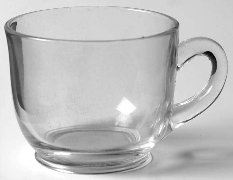 Revere Clear (Non Optic) Punch Cup by Heisey-1