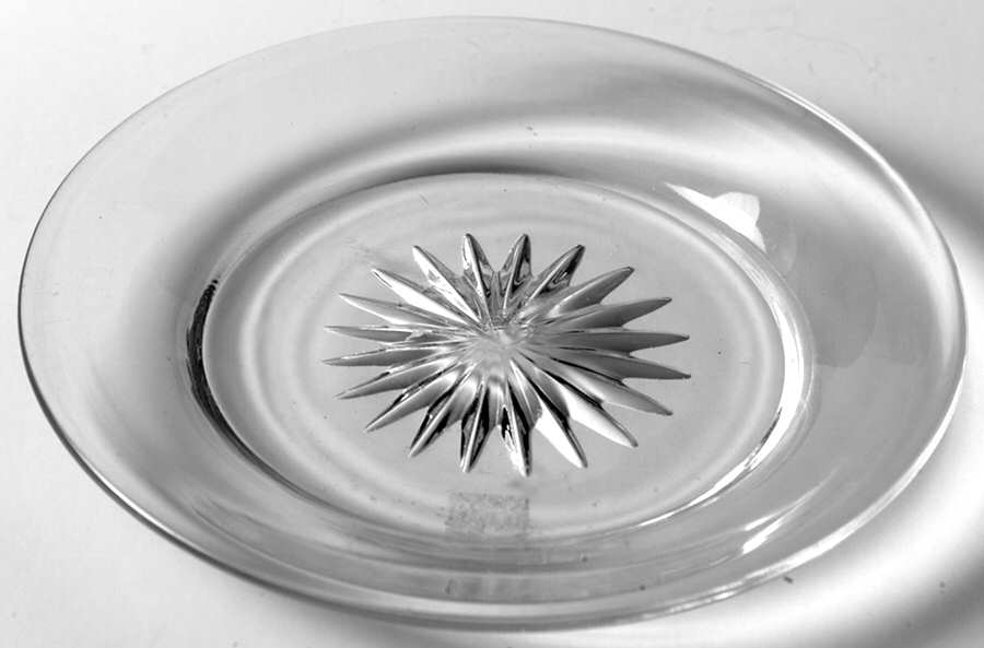 Revere Clear (Non Optic) Coaster by Heisey-1