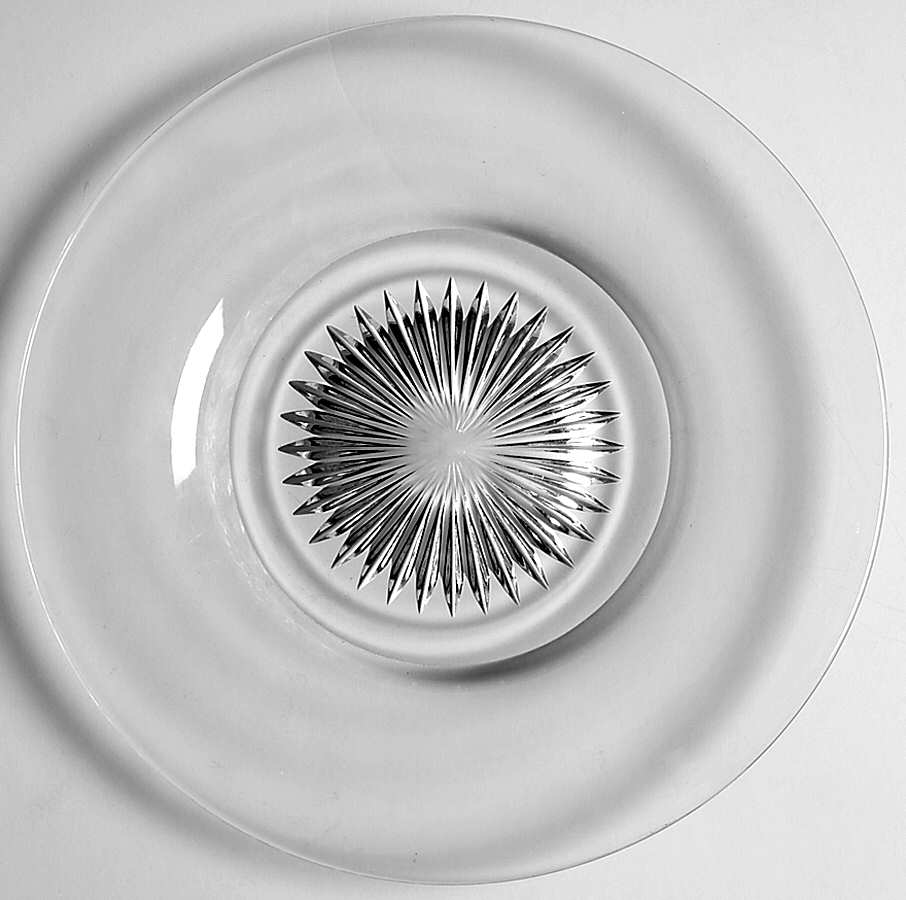 Revere Clear (Non Optic) 7" Salad Plate by Heisey-1
