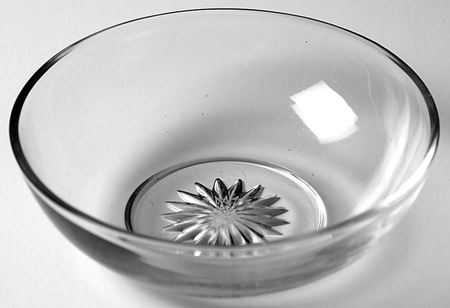 Revere Clear (Non Optic) 4" Nappy by Heisey-1