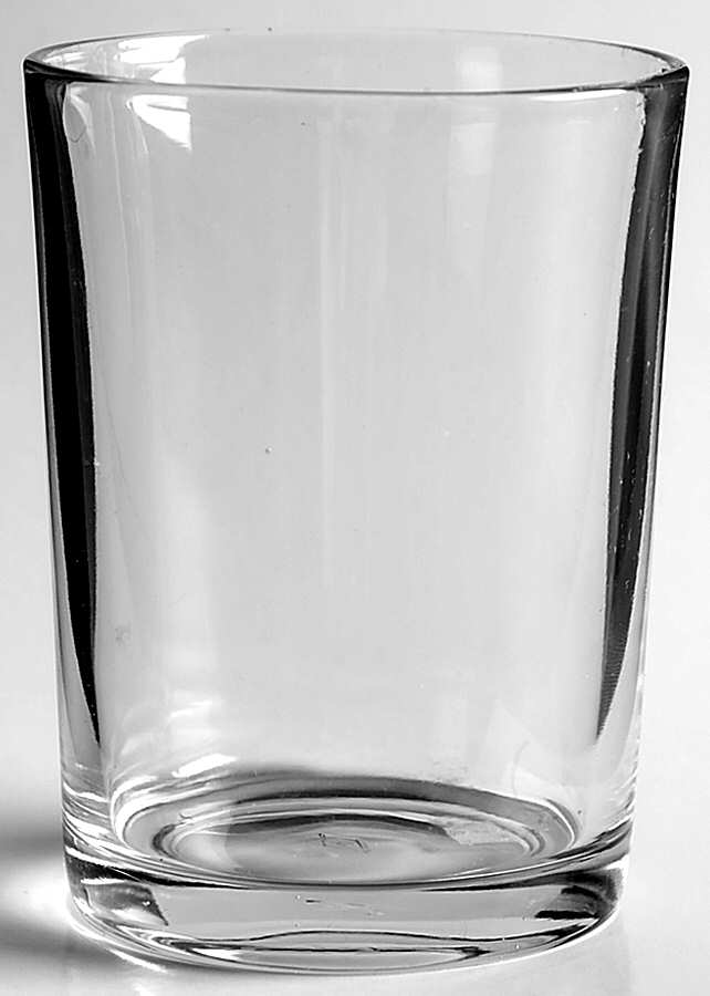 Revere Clear (Non Optic) 8 Oz Flat Tumbler by Heisey-1